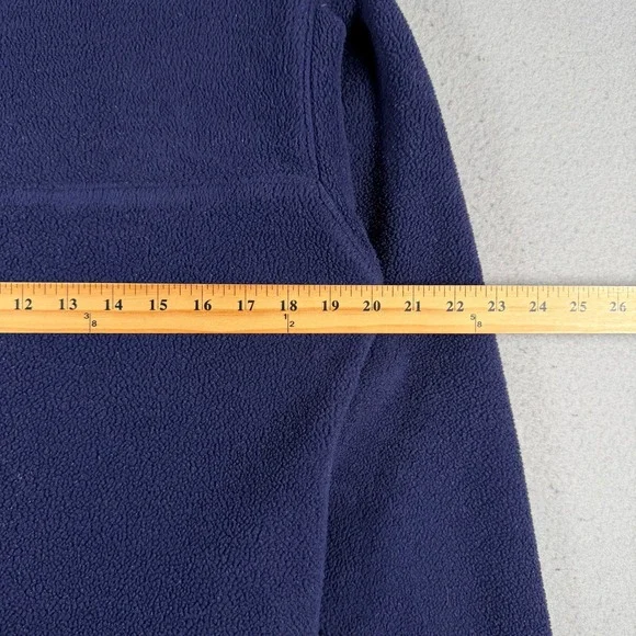 Patagonia Synchilla Snap-T Fleece Pullover Mens Small Navy Blue Vintage 25450 - Picture 8 of 12